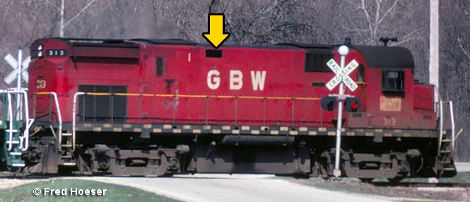 GBW 313 with vent restored